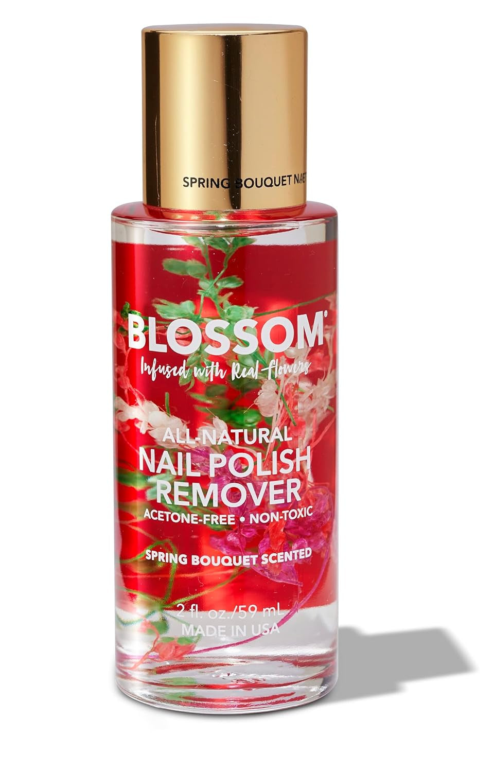 Acetone Free Nail Polish Remover, Organic Plant-Based